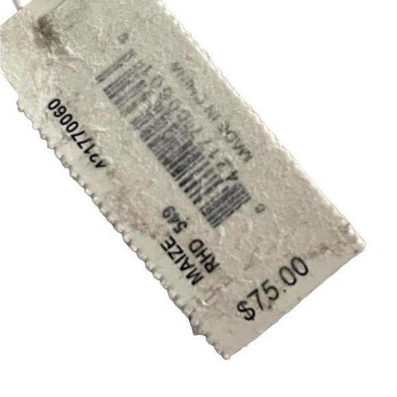 Kendra Scott Maize Dangle Earrings In Violet Glass and Rhodium Plated - Picture 4 of 4